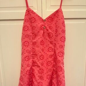 Pink summer dress